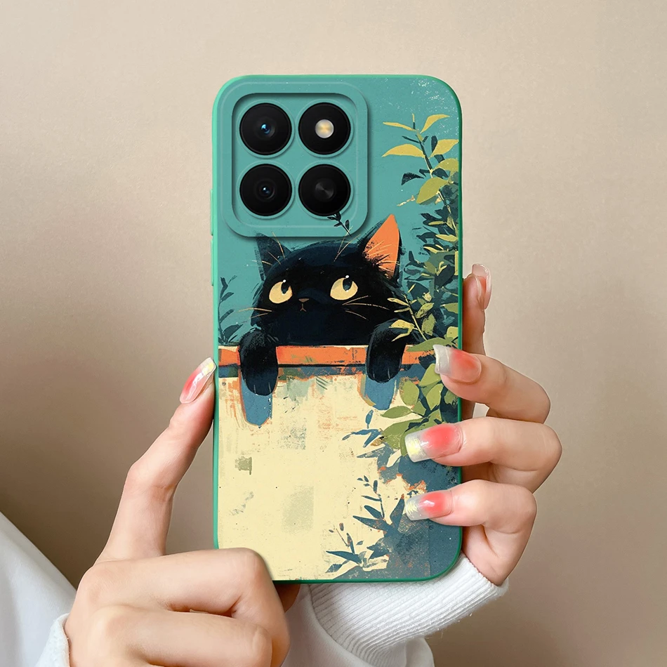Sleek Liquid Silicone Protective Phone Case with Camera Guard and Drop Protection