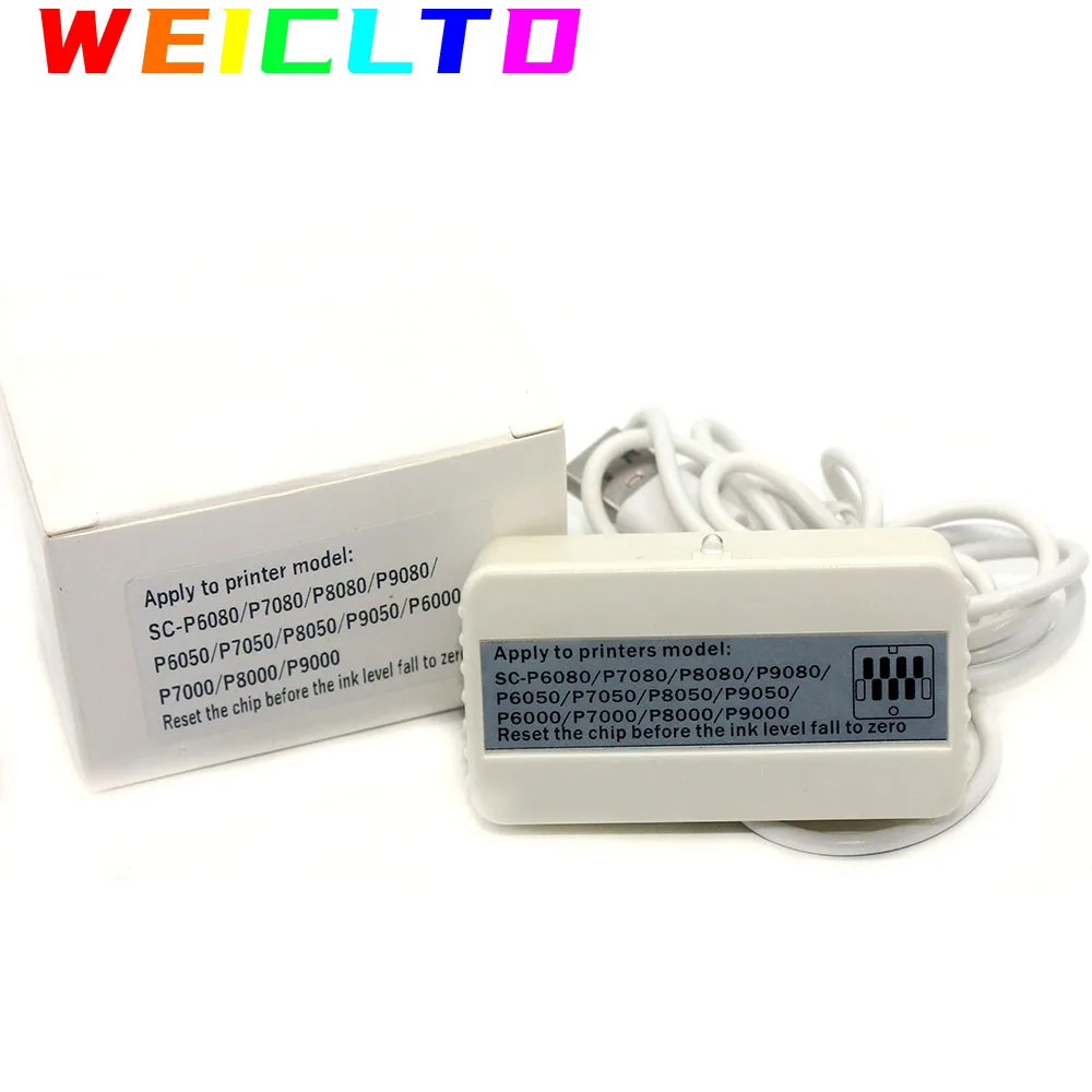 1PC Ink Cartridge Chip Resetter for Epson SureColor P6000 P7000 P8000 P9000 P6080 P7080 P8080 P9080 P6050 P7050 P8050 P9050