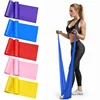 Elastic Yoga Fitness Bands Yoga Pilates Resistance Bands for Men Women Home Work Out Band Yoga Flexibility Stretching Equipment