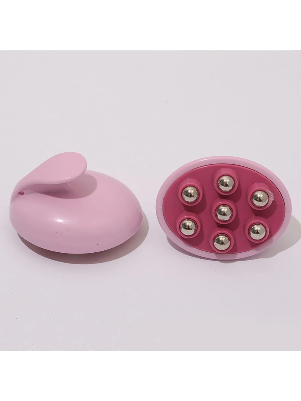 1pc Seven Ball Deep Tissue Massager Roller-Multi-Purpose Kneading for Abdomen, Arms, Shoulders, Waist & Thighs-Portable, Erg