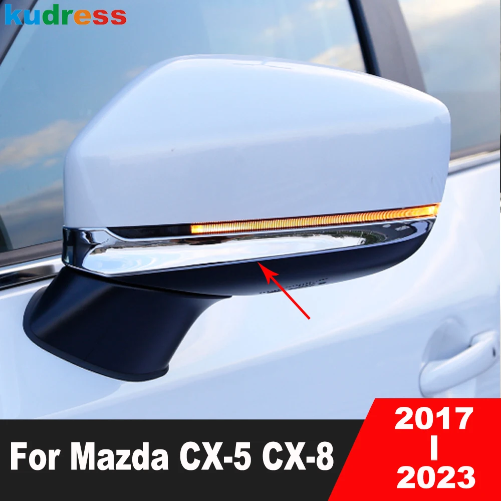 Rearview Mirror Cover Trim For Mazda CX 5 CX5 KF CX 8 CX8 2017 2022