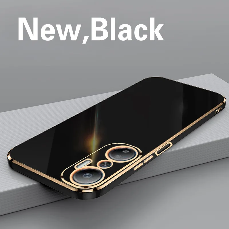 حافظة لهاتف انفينيكس هوت 20 فاخرة مربعة تصفيح انفي...