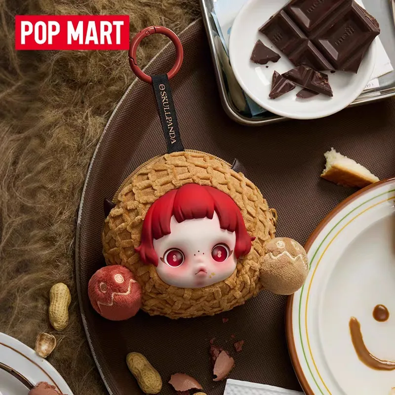 100%POPMART SKULLPANDA スリープレスシアターシリーズ イヤホンケース