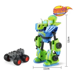Blaze Monster Machines Action Figures: Alloy Robot Vehicle (No box2)