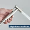 Black Single Cold Water Toilet Bidet Sprayer Faucet Bathroom Stainless Steel 304 Nickel Shower Bidet Wall Mounted Woman Cleaner 3
