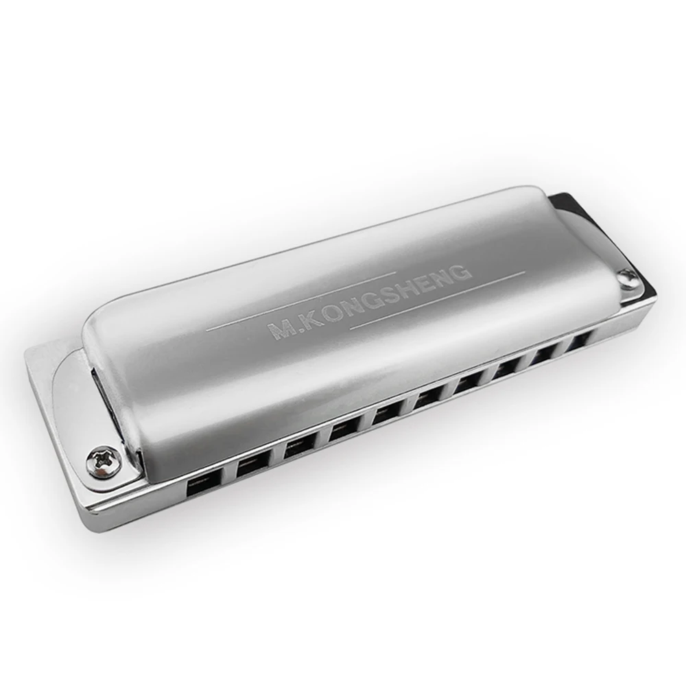 KONGSHENG Solist 10 Holes Diatonic Harmonica KongSheng Solist Folk Blues Harp Mouth Organ Key C Professional Musical Instruments