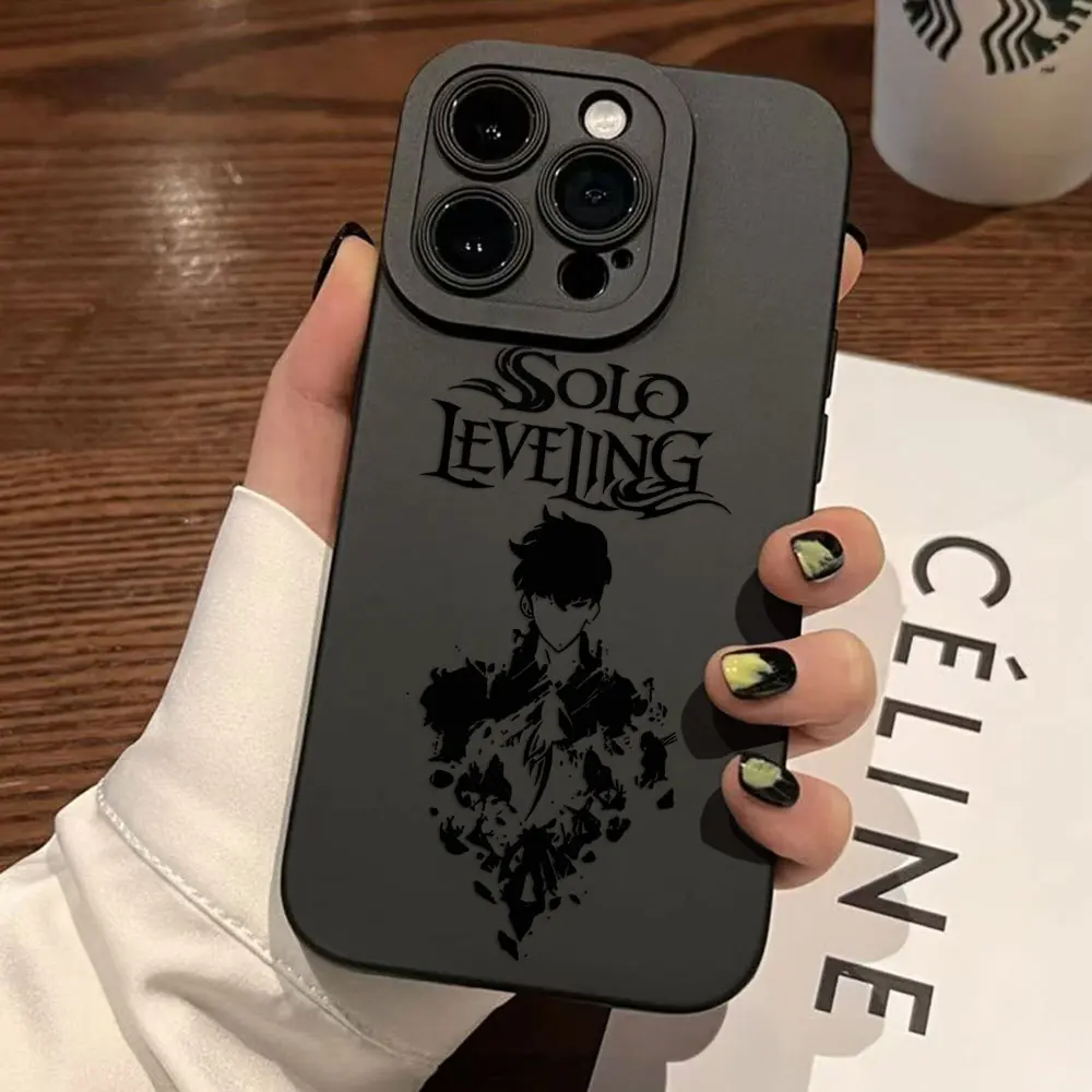 Elevate your style with the Anime Solo Leveling Phone Case - a sleek and protective cover that showcases your love