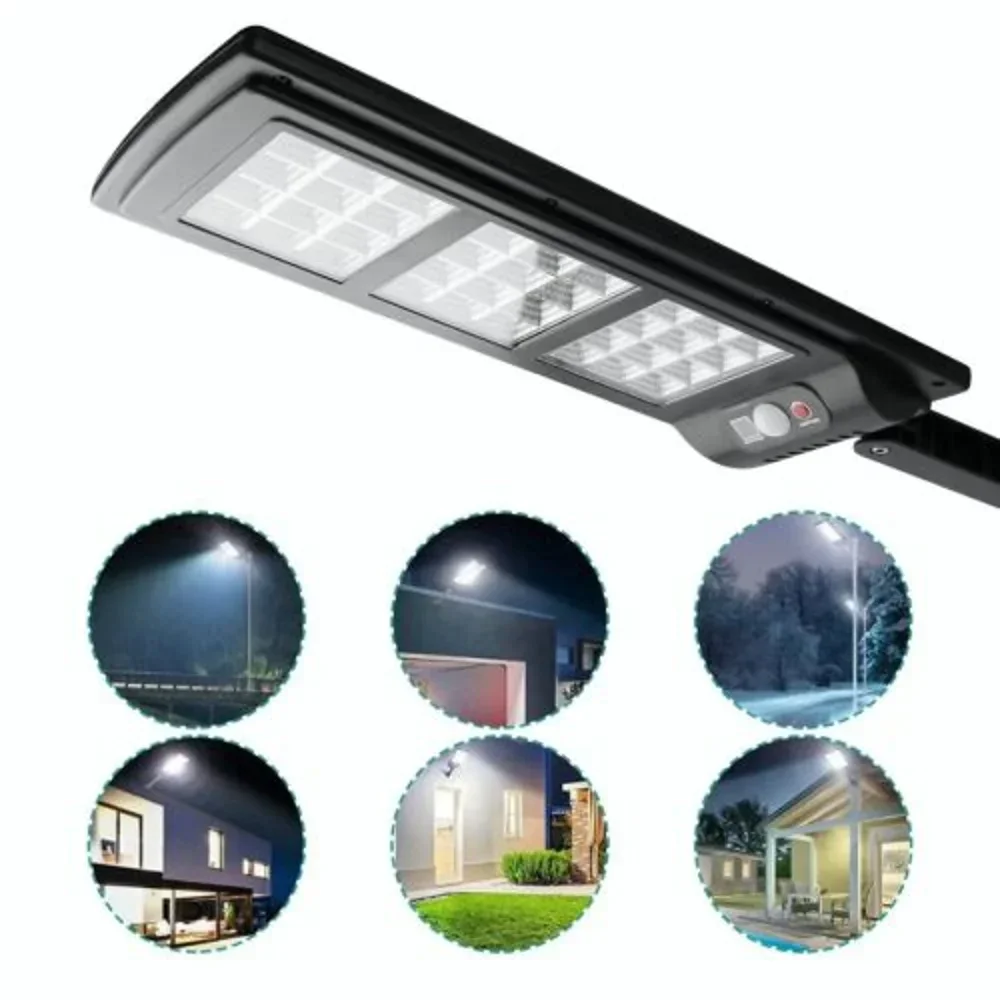 Solar Street Lights Solar Lights 144Led 3 Light Mode Ip65 Waterproof Motion Sensor Street Lamp For Garden Path Yard