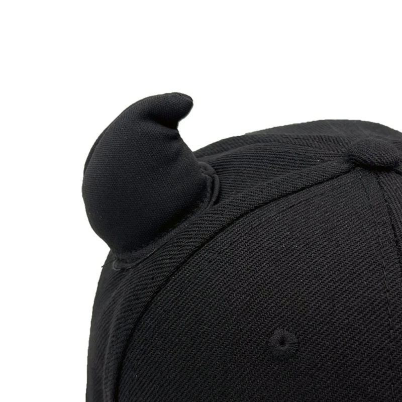 

Breathable Lovely Baseball Cap Summer Adult Cycling Hiking Devil Horn Hat H9ED