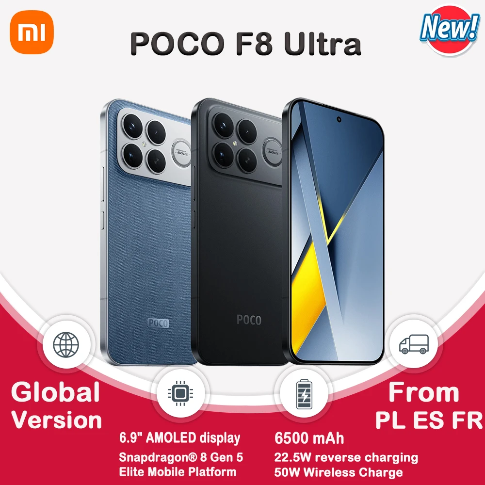 Smartfon POCO F8 Ultra 5G 12GB/256GB z Polski za $601.55 / ~2232zł Smartfon POCO F8 Ultra 5G 12GB/256GB z Polski za $601.55 / ~2232zł