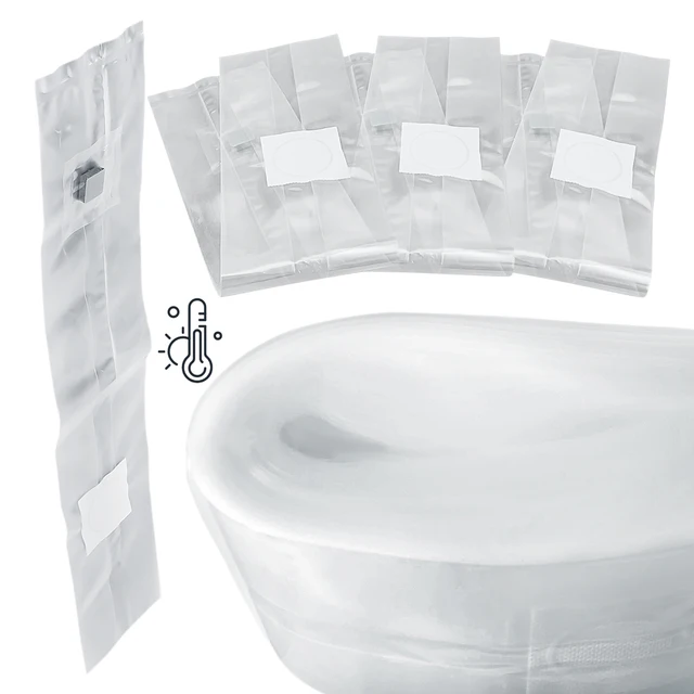 PP 0.06mm Thick Sterilized Cultivation Bag w/Self-Healing Injection Port 0.2μm Filter Patch Farm Autoclaving Mushroom Spawn Bag 1