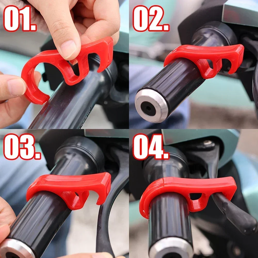 Motorcycle Brake Hook Motorcycle Bicycle Electric Vehicle Slope Parking Safety Lock Universal Parking Brake Hook Stop Buckle
