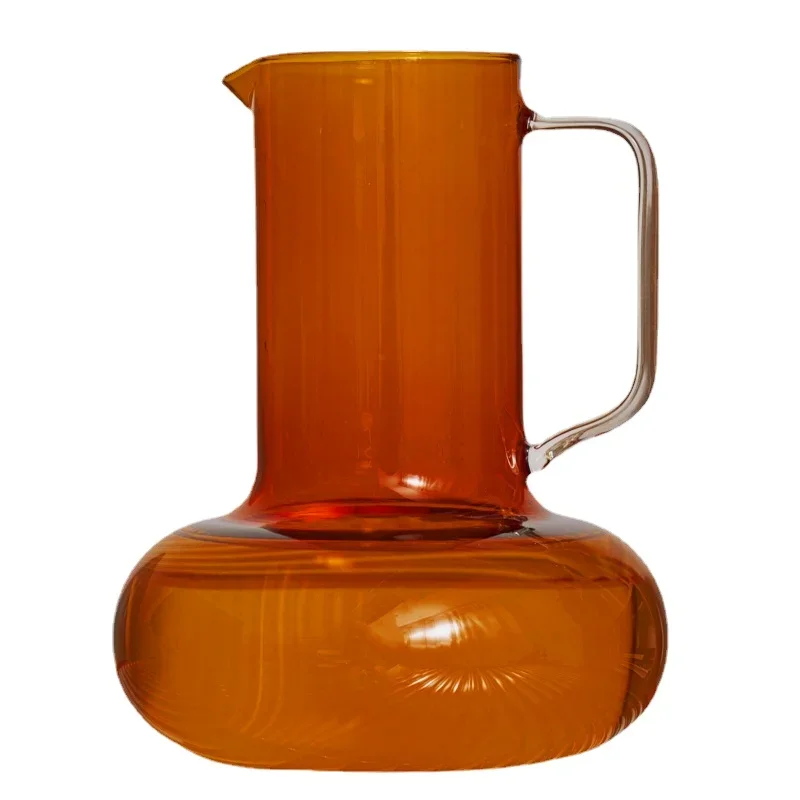 54oz Wasserkrug Glaskrug Tee kessel großer Krug Glass teapot Karaffe kalter Saft gefrorener Trinkkrug zum Kochen von Wasser