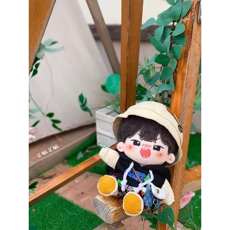 Cotton doll clothes and baby clothes set 20cm 15cm handsome doll plush toy dressing 5