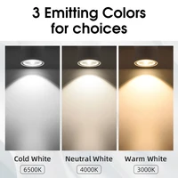 Foldable Aluminum Led Track Lights Surface Mounted Spotlights Adjustable Angle Track Lighting Spot Lights for Home Kitchen Store 2