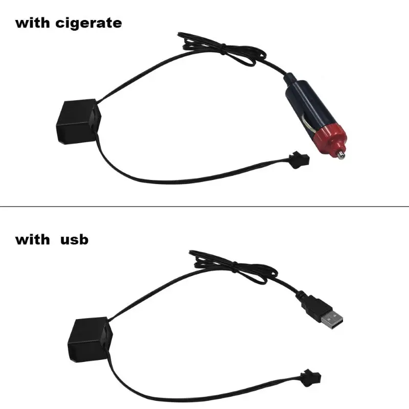 1M/2M/3M/5M Car Interior Light LED Strip Decoration Flexible Neon Lights Car Atmosphere Lamp 12V Universal Auto Ambient Light