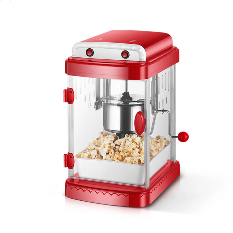 

Commercial Popcorn Maker Automatic Can Add Oil Or Sugar Popcorn Machine