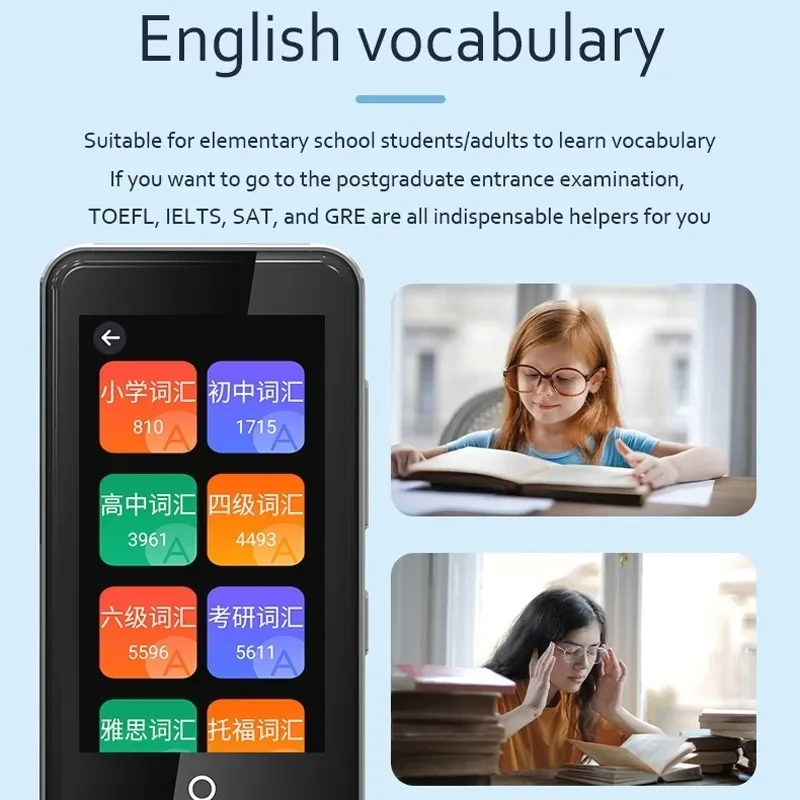 Voice translator Intelligent F6 Real-time language translator Intelligent voice recording text translation equipment Offline translate machine