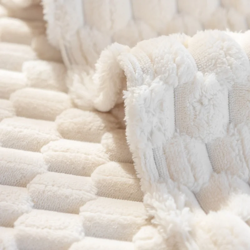 Thicken Plush Sofa Towel Nordic Universal Sofa Cover Non-Slip Combination Couch Covers Sofa Towel for Living Room Modern Decor 3