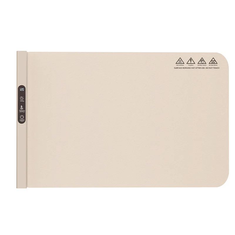 HOMEFISH Portable Multi-functional Table Mat Constant Temperature Home Heating Plate for Keeping Food Warm