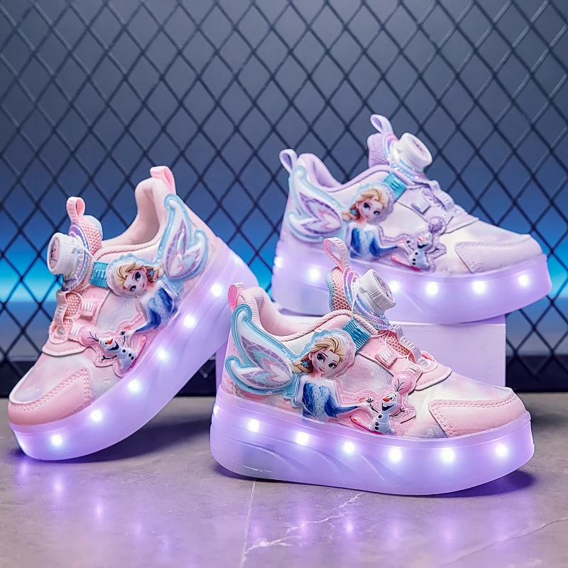 comfortable kids roller sneakers