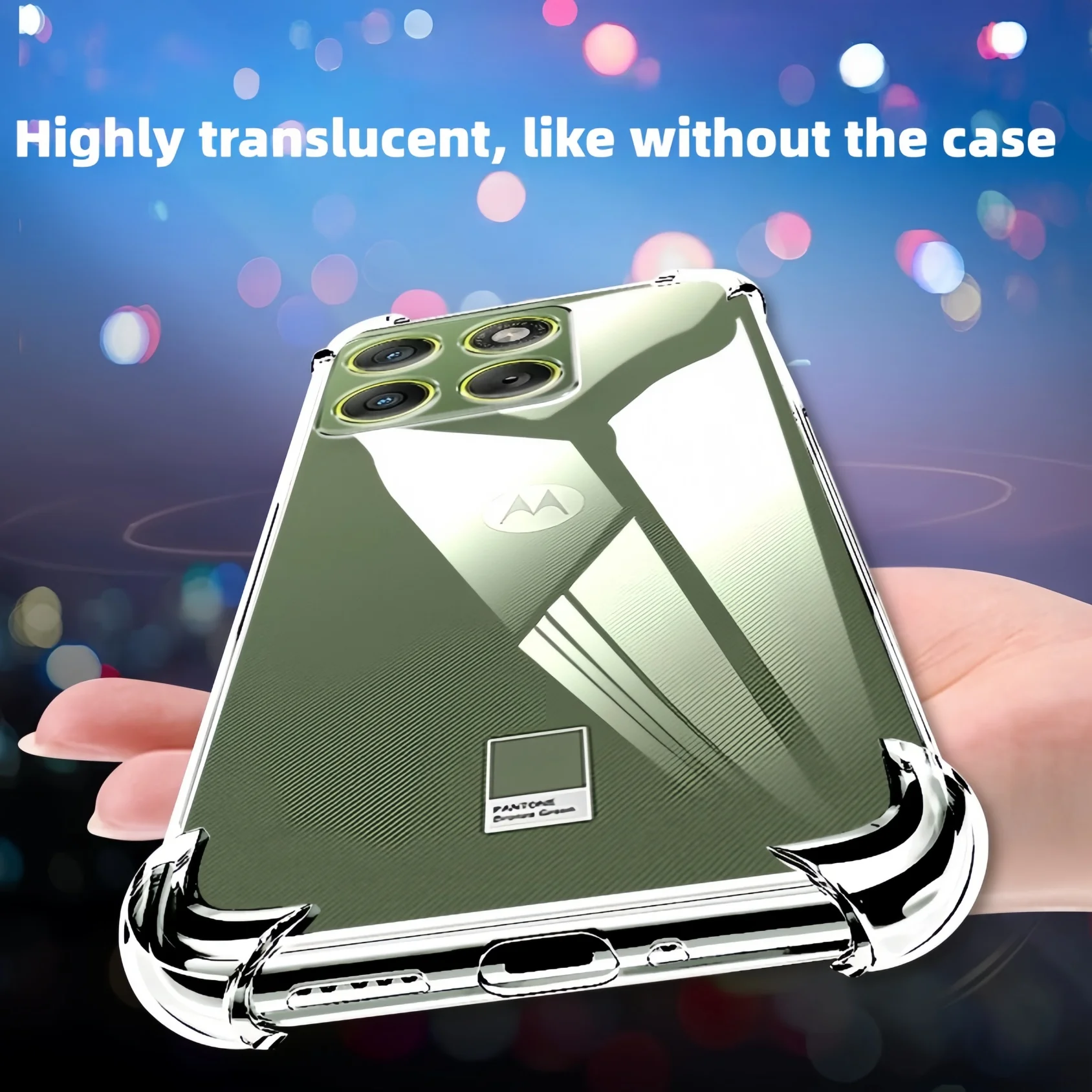 Crystal Clear TPU Shockproof Protection Phone Case