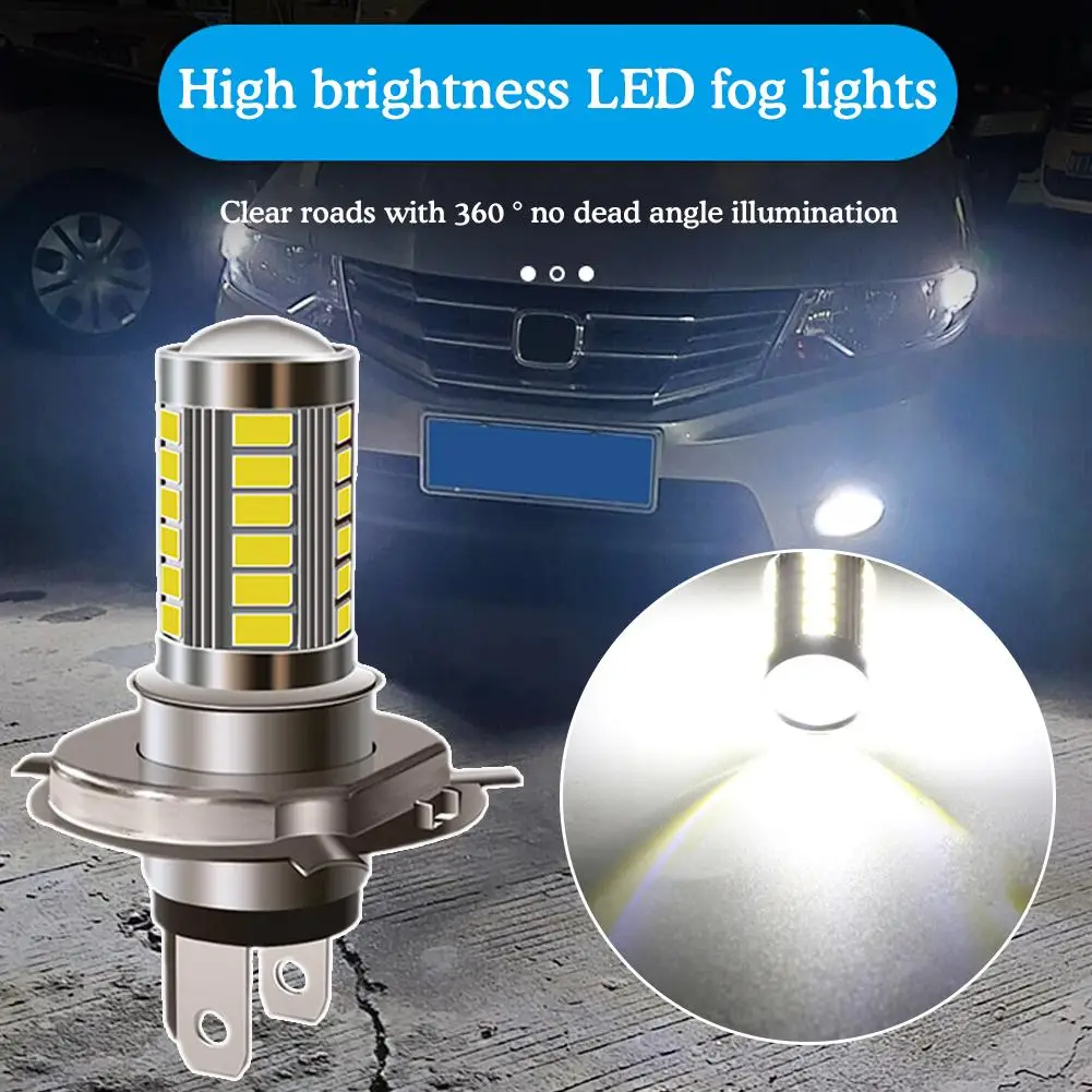 

H4 H7 LED Bulbs Headlight Car Fog Light LED Bulbs Auto Driving 6000K Beam DRL 12V Low Lamps High Running Bright White Super S7G2