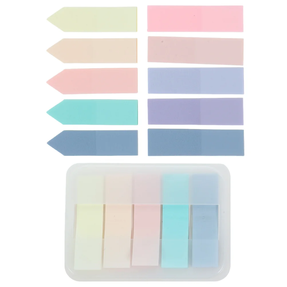 

Morandi Color Sticky Notes Index Stickers Office 6 Sets Packaged Professional Page Markers Labels