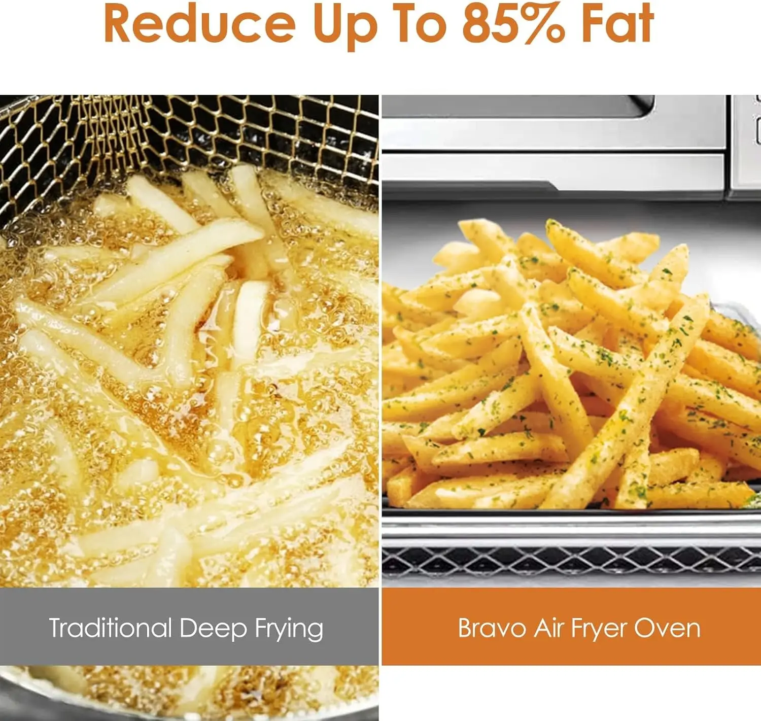 Air Fryer Toaster Smart Oven, 12-in-1 Countertop Convection, 30-QT XL Capacity, 50°-500°F Temperature Controls 4