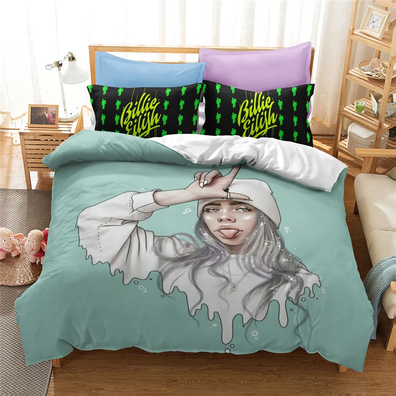 Popular Billie Pattern Duvet Cover Set 