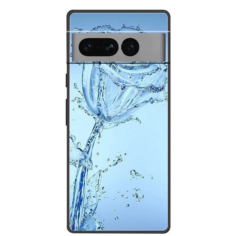 Butterfly Design Soft Black Silicone Bumper Phone Case