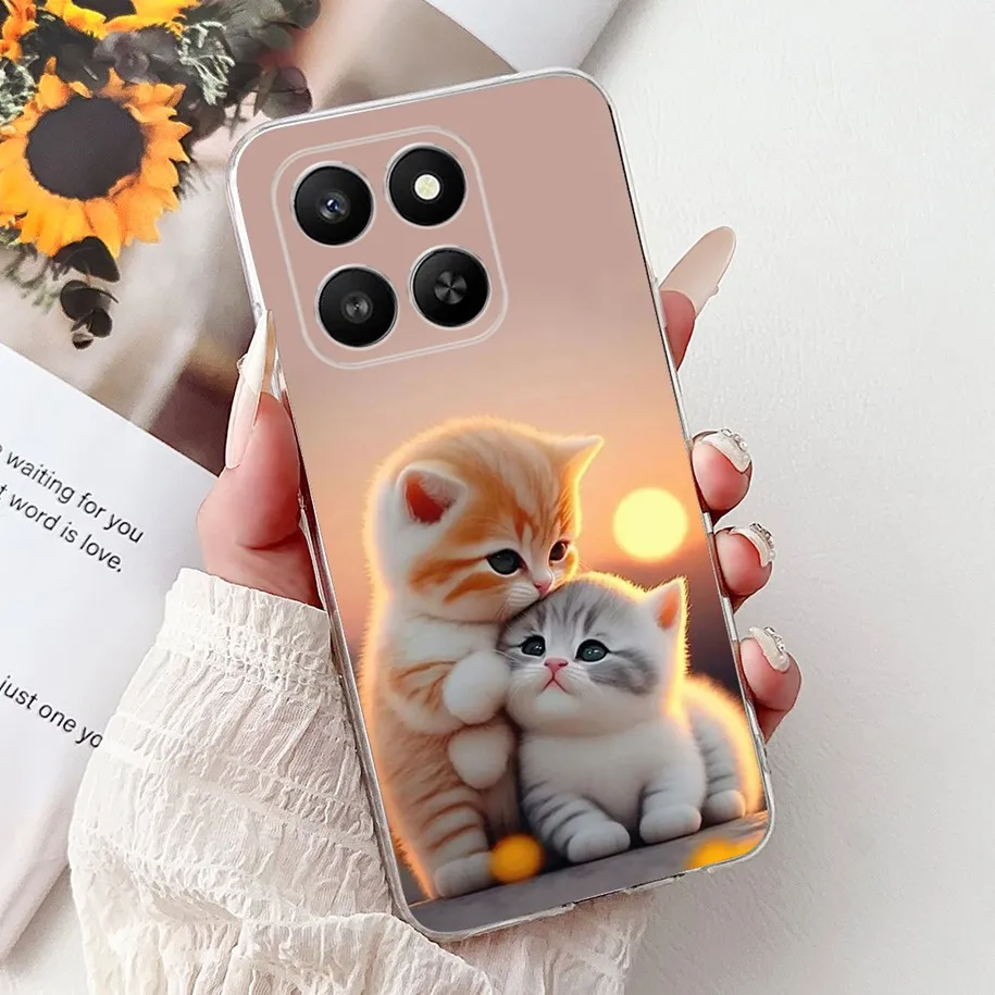 Luxury Cartoon Tiger & Dragon Soft Silicone Phone Case - Stylish Protective Back Cover
