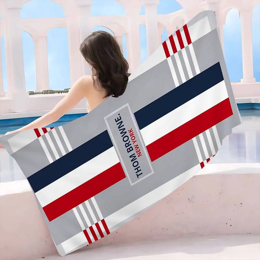 Fashion Brand T-Thom B-Brown Microfiber Beach Towel Absorbent Quick Dry Soft Yoga Swimming Resort Mountain Climbing Towel