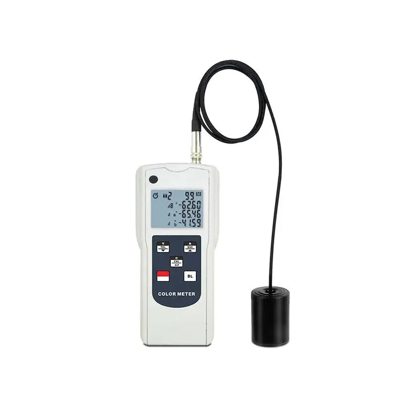 Digital Painting Color Meter AC-115S LED Lamp Triple LCD Display USB RS-232 Tristimulus for Textile Paper Leather Painting 2