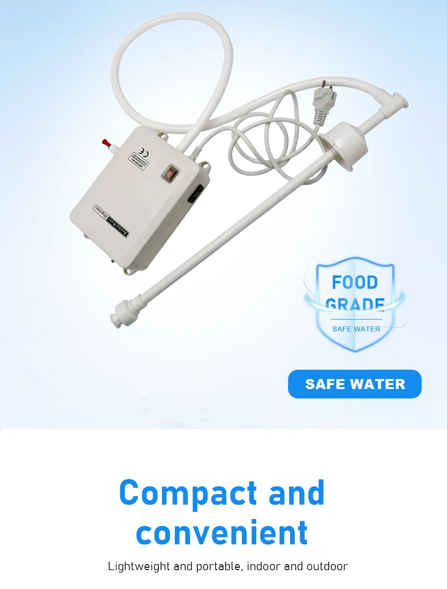 Drinking Water Pumps 220V/110V Automatic Switching Barrel Pumps Food Grade Self-