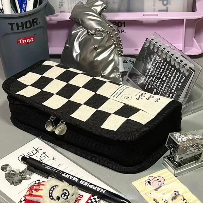

Creative Pencil Case Cute Students Pencil Cases Big Pen Bags Storage Box Girl Boy Kid Large Capacity School Stationery Supplies