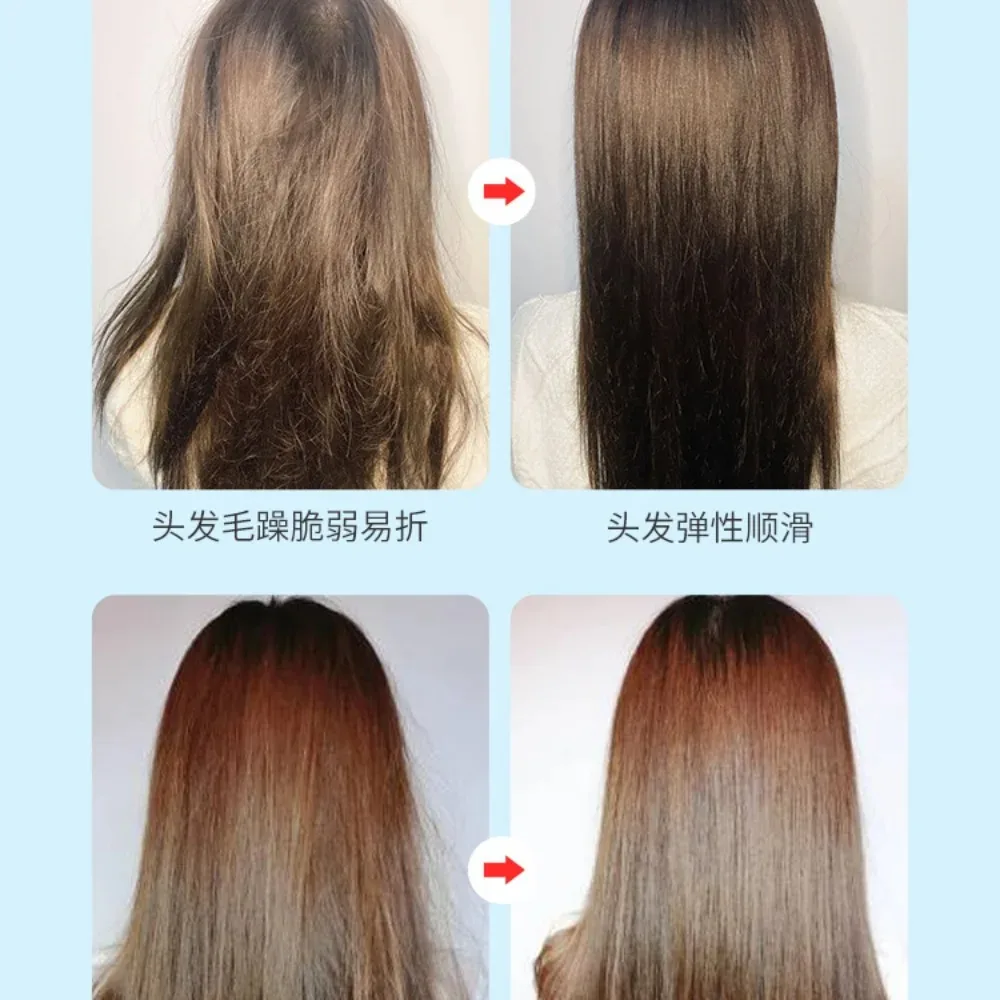 Straightening Cream Without Pulling and Hurting Hair One Comb Straightening Softener Hair Ion Perm Wash Softener