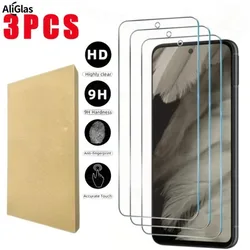 Pack of 3 HD Clear Shatterproof Tempered Glass Screen Protectors with 9H Hardness - Tempered glass