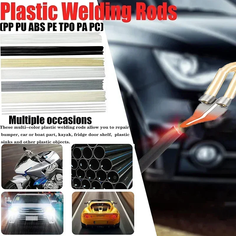 Upgraded 2 in 1 Plastic Welding Gun Kit Hot Stapler Plastic Repair 6/4 Types Staples for Car Bumper Repair 200W Welder Machine 5