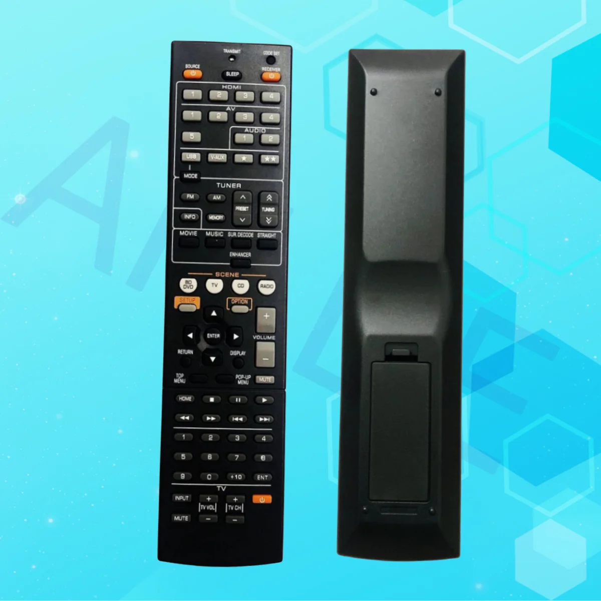 Nuovo Telecomando Sostitutivo Per Yamaha Rav491 Zf30320 Per Rx-V475 Rx-V373 Rav494 Htr-4066 Ricevitore Av Radio