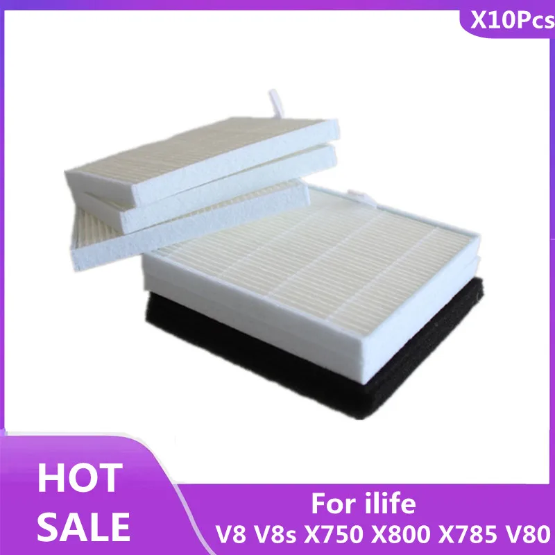 6Pcs Vervanging Side Borstels Voor Ilife V8 V80 V8S X800 X785 X750 A9S