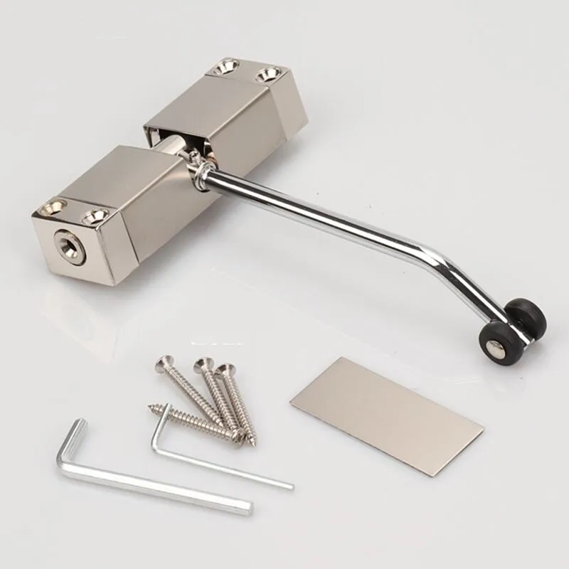 Stainless steel small household door closing device Invisible door simple spring automatic closing(DG388)