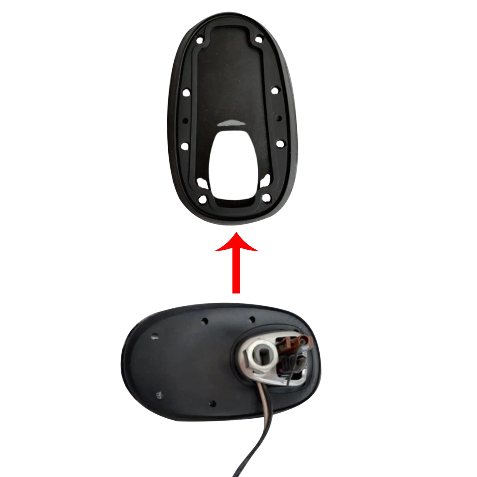 안테나 베이스 가스켓, BMW 미니 R55 R56 65203456088, 65203456089용 자동차 고무 루프 안테나 베이스 실링 가스켓 교체