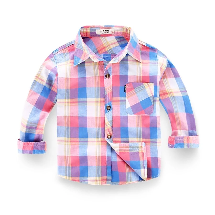 Kids Shirts Boys Shirts Cotton Spring Autumn