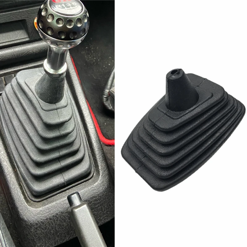 Gear Shift Knob Gaiter Boot Dust Cover For Volkswagen Vw Jetta Mk2 Golf