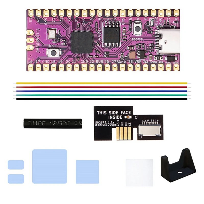 

Комплект платы Picoboot + адаптер для Raspberry Picoboot Pi Pico Board IPL, сменный модуль для консоли Gamecube