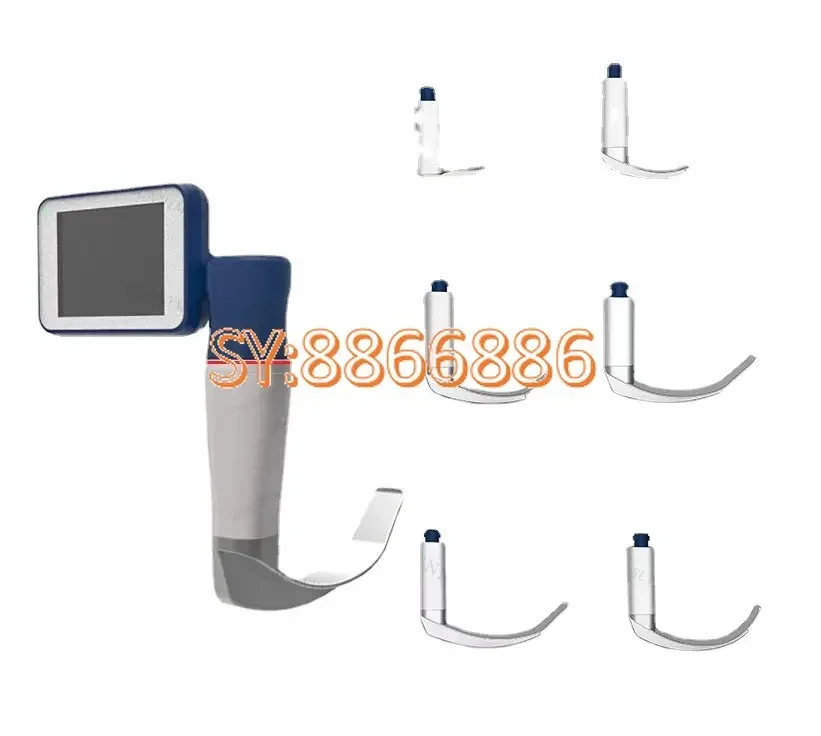 

Besdata Portable Rigid Macintosh Adult Metal Handle Veterinary C MAC Video Laryngoscope for Mcgrath Video Laryngoscope Replace