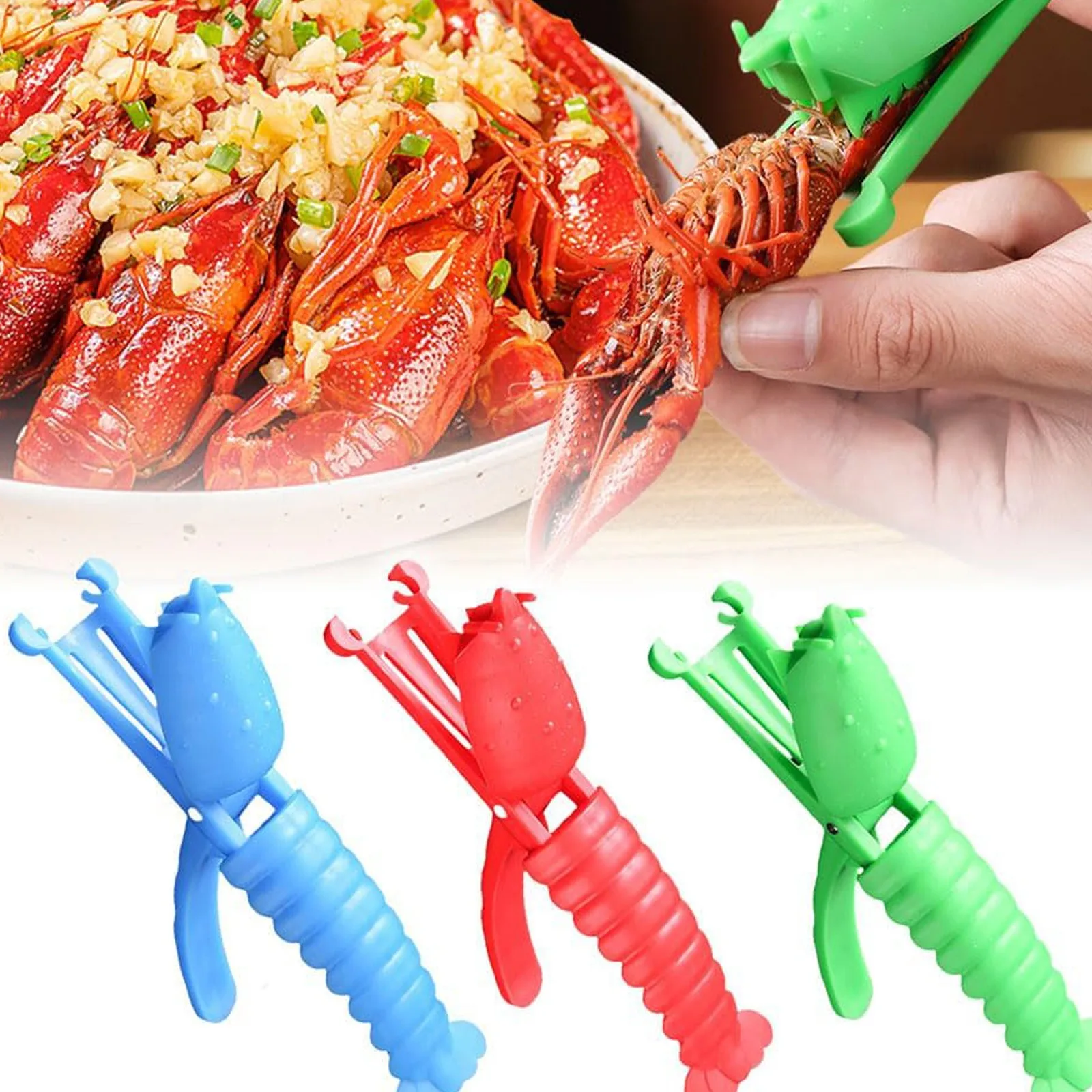 Crawfish Sheller Seafood Tool Shrimp Peeler Efficient Manual Lightweight Crayfish Shelling Tool