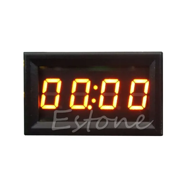 Universal 12V/24V Digital Display Car Vehicle Dashboard Clock Watch with Date for Time Calendar Display H9EE 5