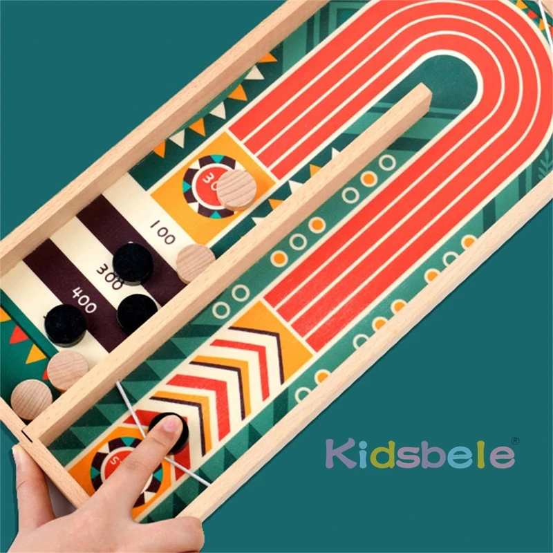 Table Battle Game Desktop Battle Game Desktop Toys Portable Sling Puck Board Game For Child 4